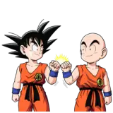 Figurinha de Dragon Ball para WhatsApp