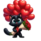 Figurinha de Amor para WhatsApp