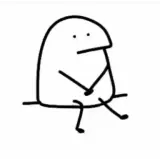 Figurinha de reação para WhatsApp