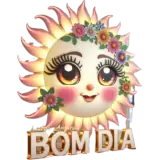 Figurinha de Saudações para WhatsApp