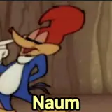 Figurinha de Pica-Pau para WhatsApp