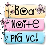 Figurinha de Boa Noite para WhatsApp