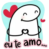 Figurinha de Amor para WhatsApp