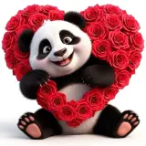 Figurinha de Amor para WhatsApp