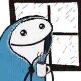 Figurinha de reação para WhatsApp