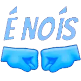 Figurinha de texto para WhatsApp