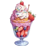 Figurinha de Comida para WhatsApp