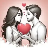 Figurinha de Amor para WhatsApp