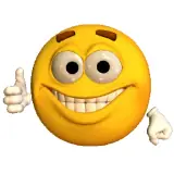 Figurinha de Emojis Amarelos para WhatsApp