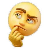 Figurinha de Emojis Amarelos para WhatsApp