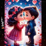 Figurinha de Amor para WhatsApp