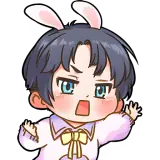 Figurinha de Anime para WhatsApp