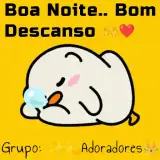 Boa Noite WhatsApp sticker