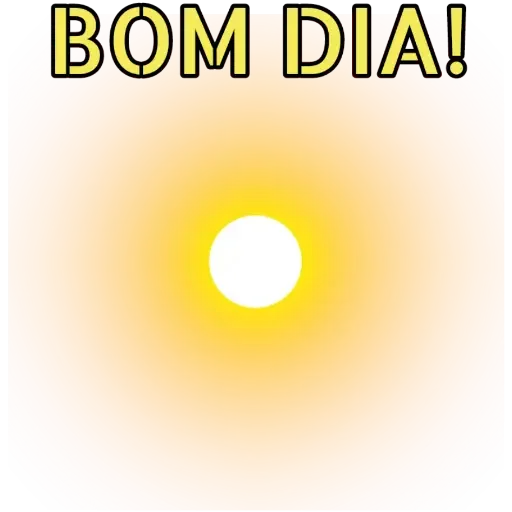 Figurinha para WhatsApp — Saudações