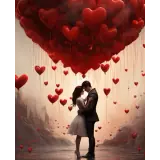 Figurinha de Amor para WhatsApp