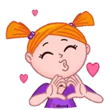 Figurinha de Amor para WhatsApp