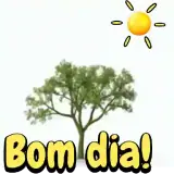 Figurinha de Bom Dia para WhatsApp