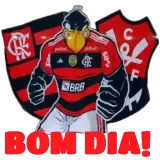 Figurinha de Flamengo para WhatsApp