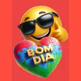 Figurinha de Bom Dia para WhatsApp