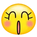 Figurinha de Emojis Amarelos para WhatsApp