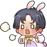 Figurinha de reação para WhatsApp