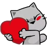 Figurinha de Amor para WhatsApp