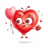 Figurinha de Amor para WhatsApp