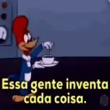 Figurinha de Pica-Pau para WhatsApp