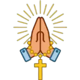 Figurinha de religião para WhatsApp