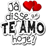 Figurinha de Amor para WhatsApp