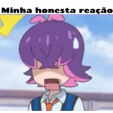 Figurinha de reação para WhatsApp