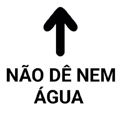 Figurinha para WhatsApp — texto