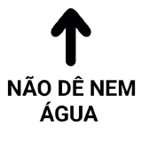 Figurinha de texto para WhatsApp