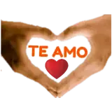 Figurinha de Amor para WhatsApp