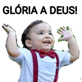 Figurinha de reação para WhatsApp