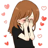 Figurinha de Amor para WhatsApp