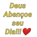 Figurinha de Saudações para WhatsApp