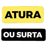 Figurinha de texto para WhatsApp