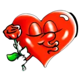 Figurinha de Amor para WhatsApp