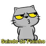 Figurinha de Gatos para WhatsApp
