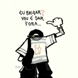 Figurinha de reação para WhatsApp