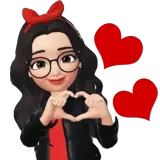 Figurinha de Amor para WhatsApp