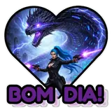 Figurinha de Saudações para WhatsApp