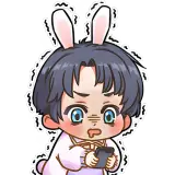 Figurinha de reação para WhatsApp