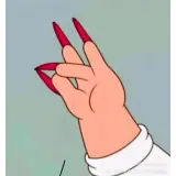 Figurinha de reação para WhatsApp