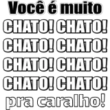 Figurinha de texto para WhatsApp