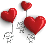 Figurinha de Amor para WhatsApp