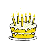 Figurinha de Feliz Aniversário para WhatsApp