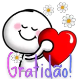 Figurinha de Amor para WhatsApp