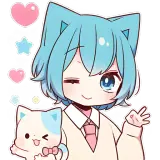 Figurinha de Anime para WhatsApp